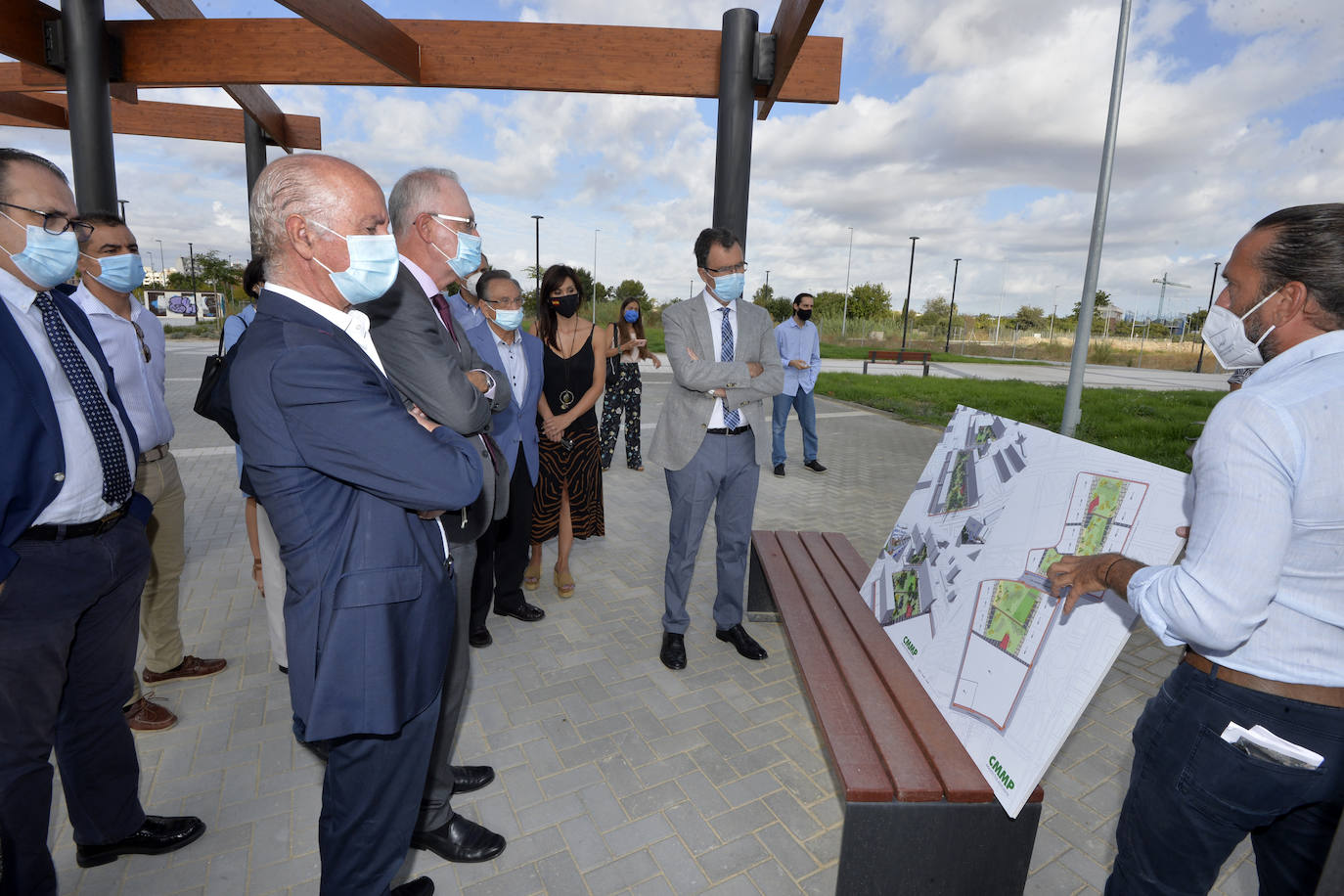 Fotos: Churra y Santiago y Zaraíche estrenan una área verde de más de 26.200 m