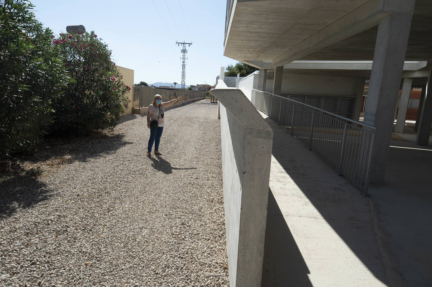 Fotos: Quejas de los padres de La Palma por los defectos en el nuevo aulario del colegio