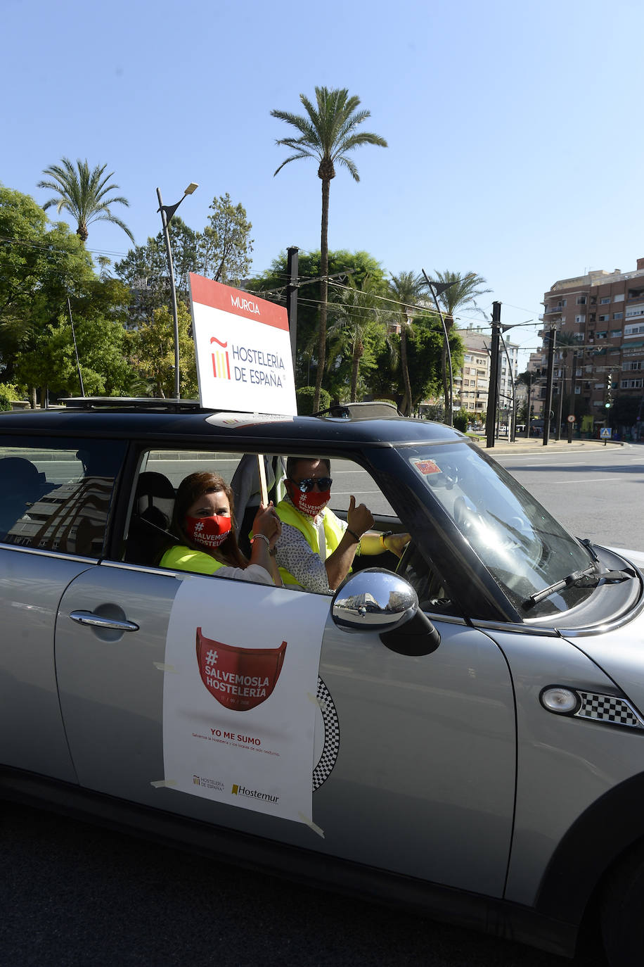 Fotos: Protesta de Hostemur por las calles de Murcia