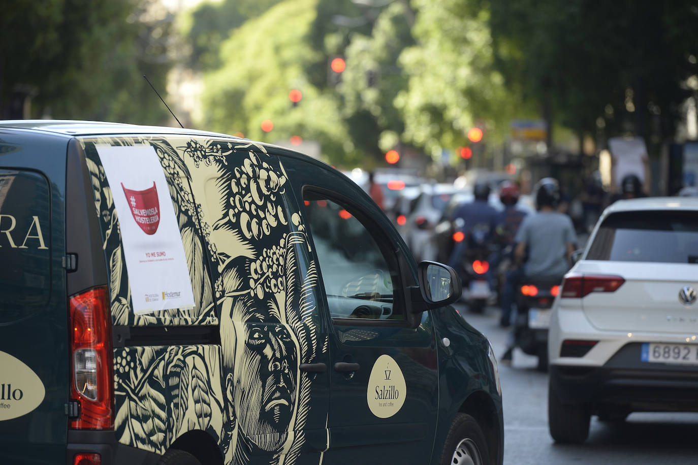 Fotos: Protesta de Hostemur por las calles de Murcia