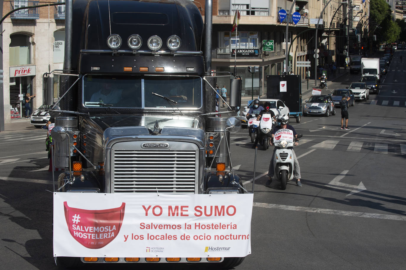 Fotos: Protesta de Hostemur por las calles de Murcia