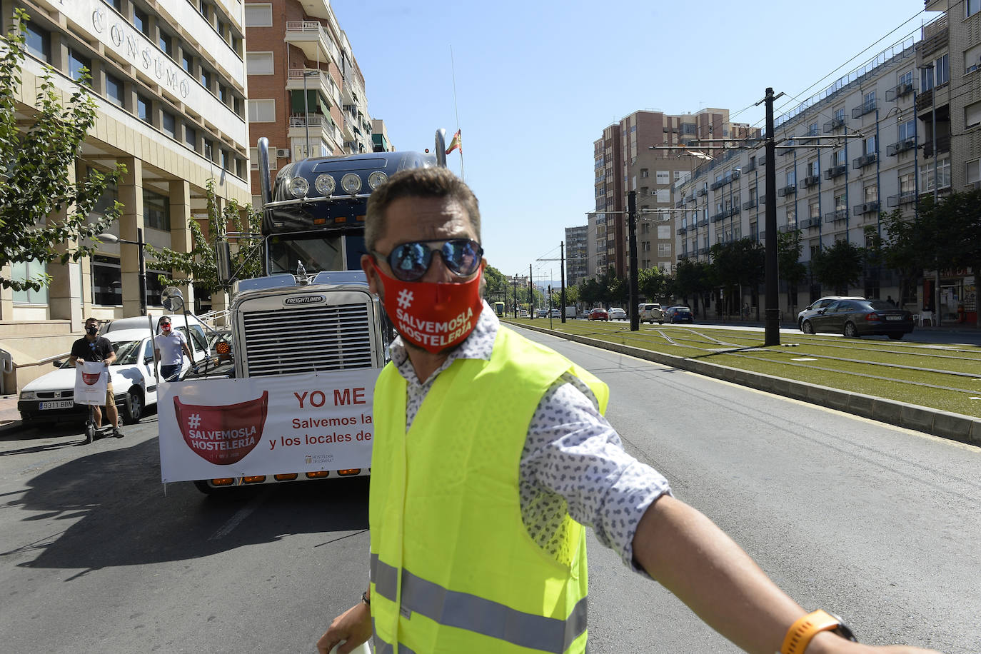 Fotos: Protesta de Hostemur por las calles de Murcia