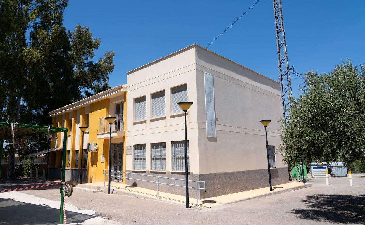 Centro social de Purias, en Lorca.