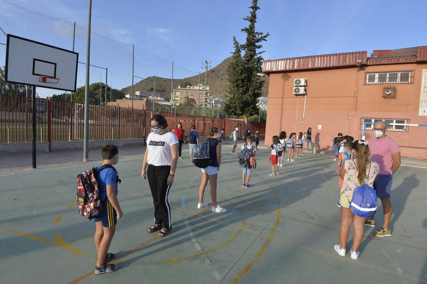 Fotos: La vuelta al &#039;cole&#039; en Murcia