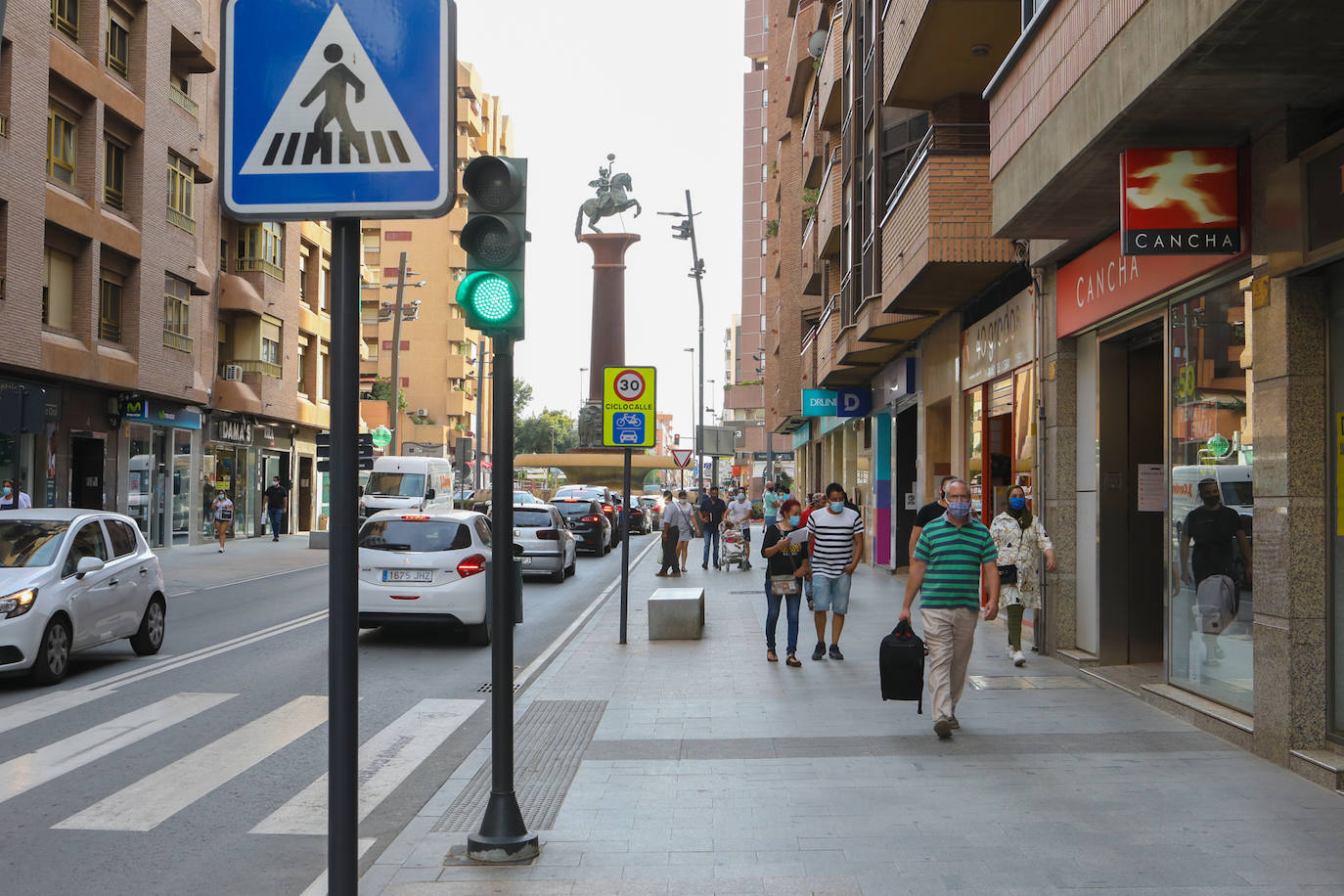 Fotos: La Comunidad confina el casco urbano de Lorca ante el descontrol de los contagios