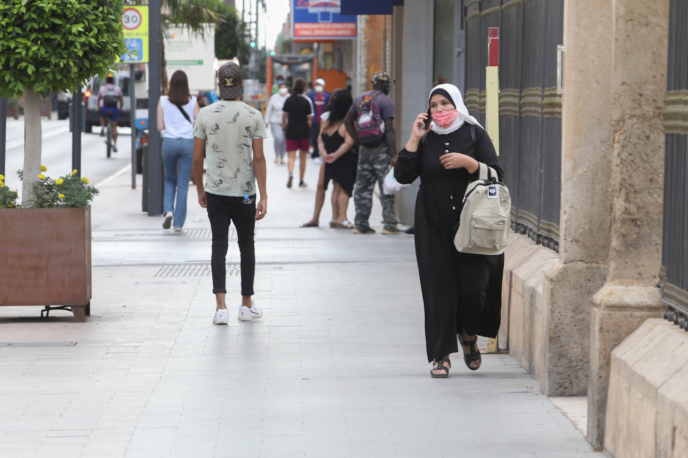 Fotos: La Comunidad confina el casco urbano de Lorca ante el descontrol de los contagios