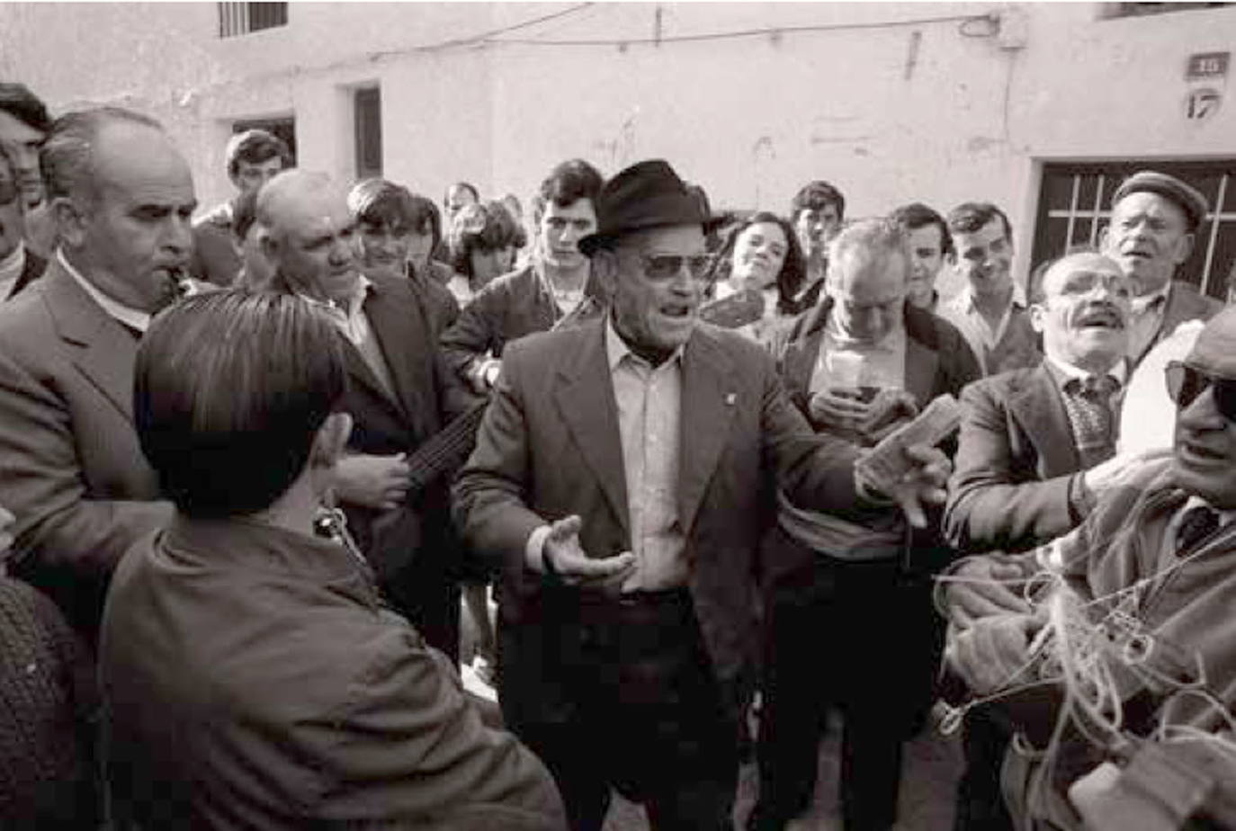 Actuación del Tío Juan Rita, en 1984.