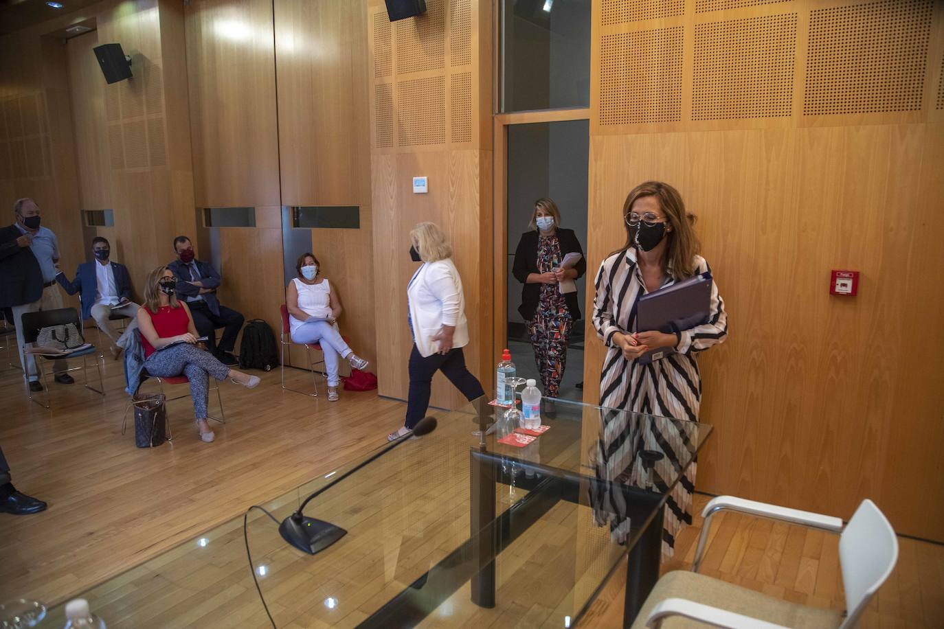 Fotos: Castejón descarta la Factoría y el Hospital Naval para ubicar la Ciudad de la Justicia