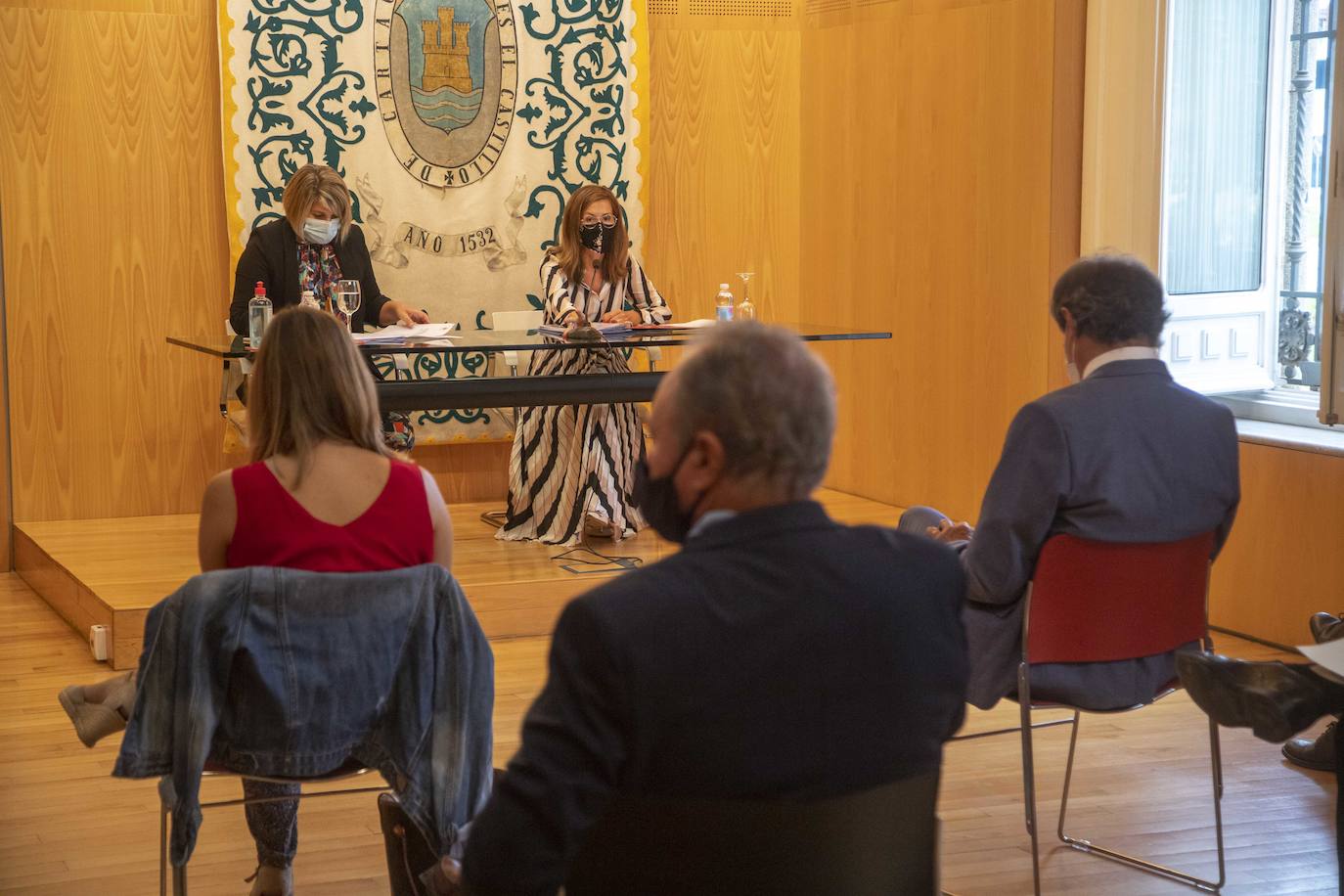 Fotos: Castejón descarta la Factoría y el Hospital Naval para ubicar la Ciudad de la Justicia