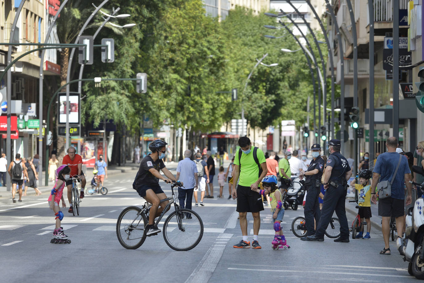 Fotos: Los murcianos toman la Gran Vía