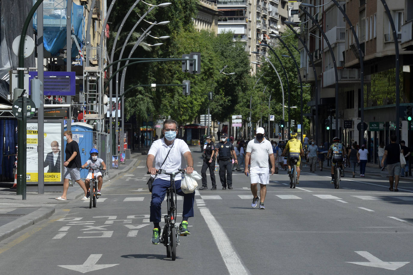 Fotos: Los murcianos toman la Gran Vía