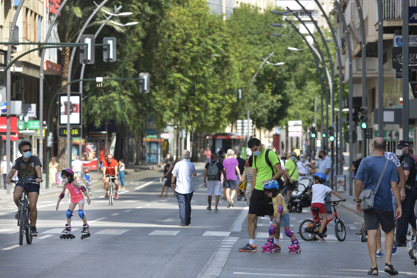 Fotos: Los murcianos toman la Gran Vía