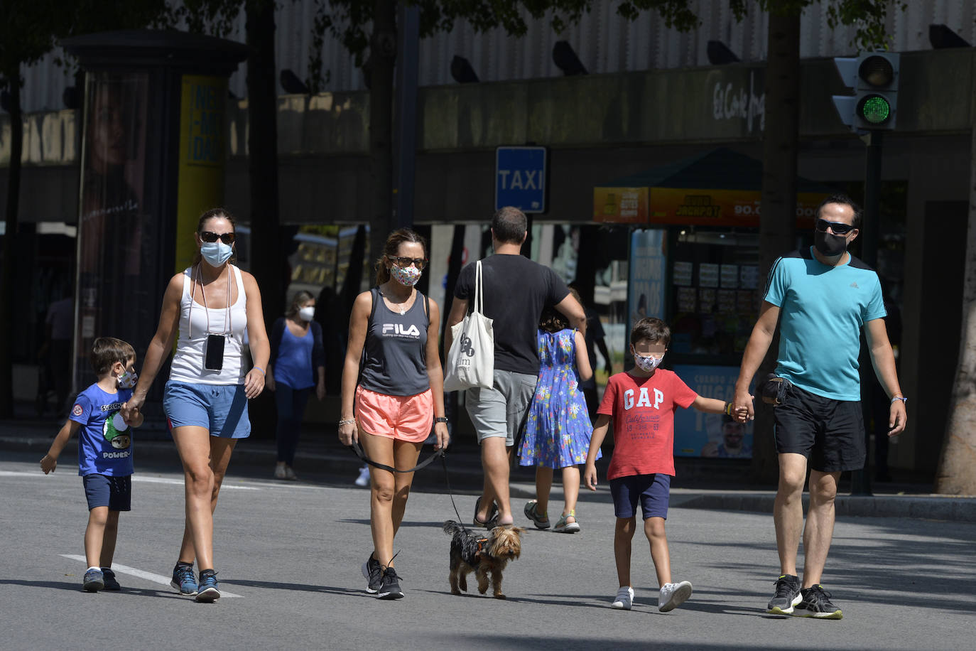 Fotos: Los murcianos toman la Gran Vía