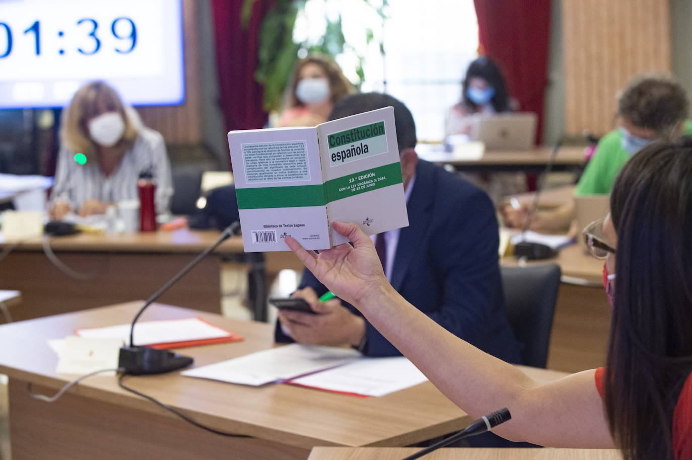 Fotos: El Ayuntamiento de Murcia celebra su pleno ordinario de septiembre