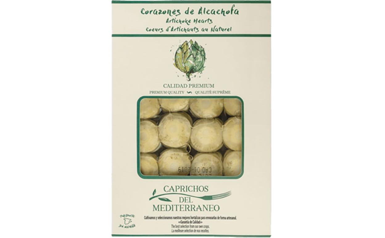 Corazones de alcachofa