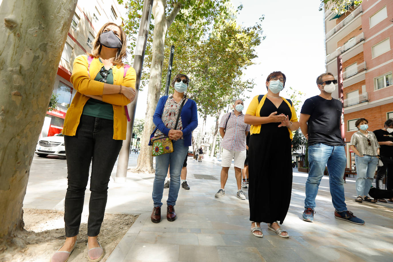 Fotos: La Marea de Residencias de la Región pide «proteger a los ancianos abandonados y justicia para los muertos»