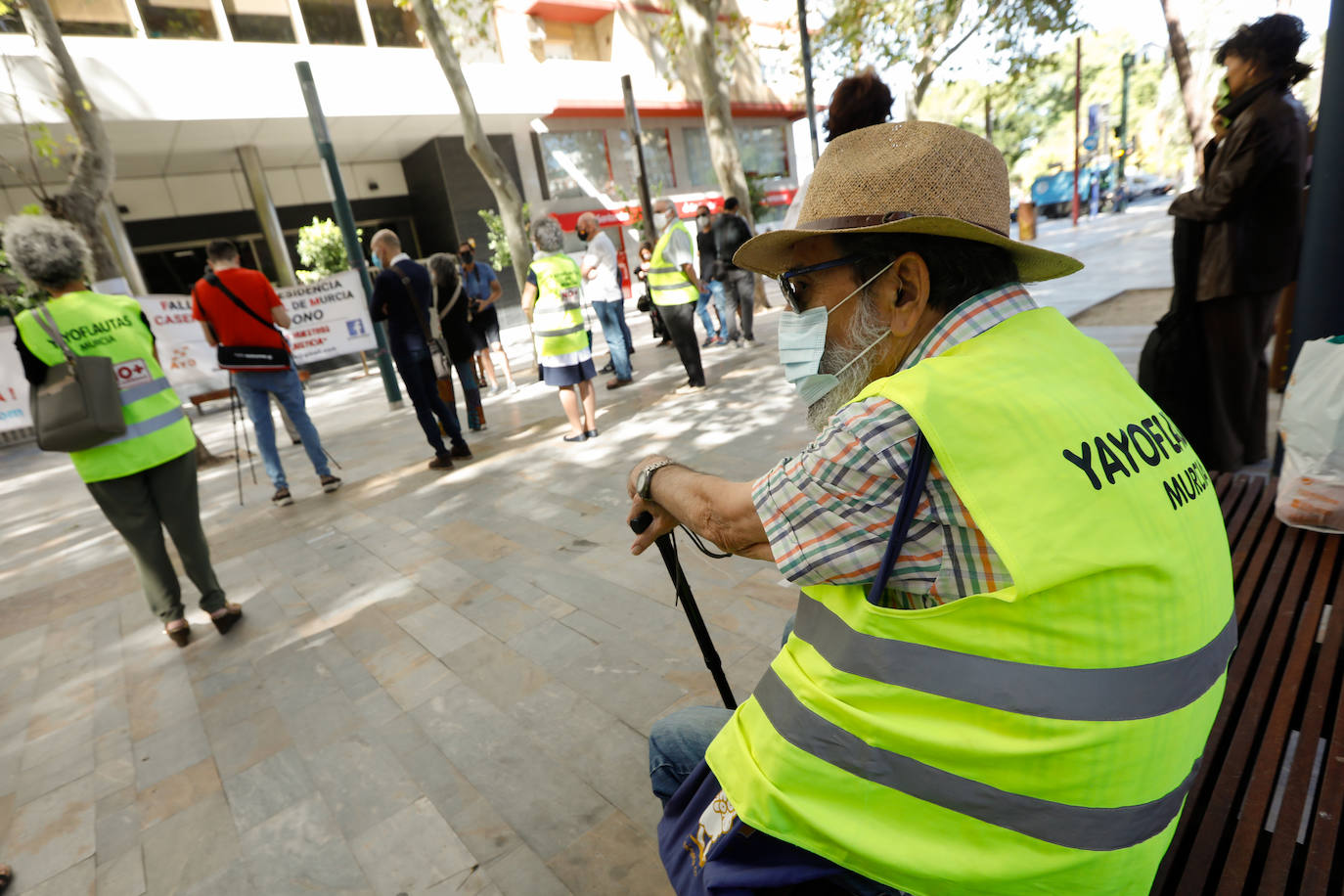 Fotos: La Marea de Residencias de la Región pide «proteger a los ancianos abandonados y justicia para los muertos»