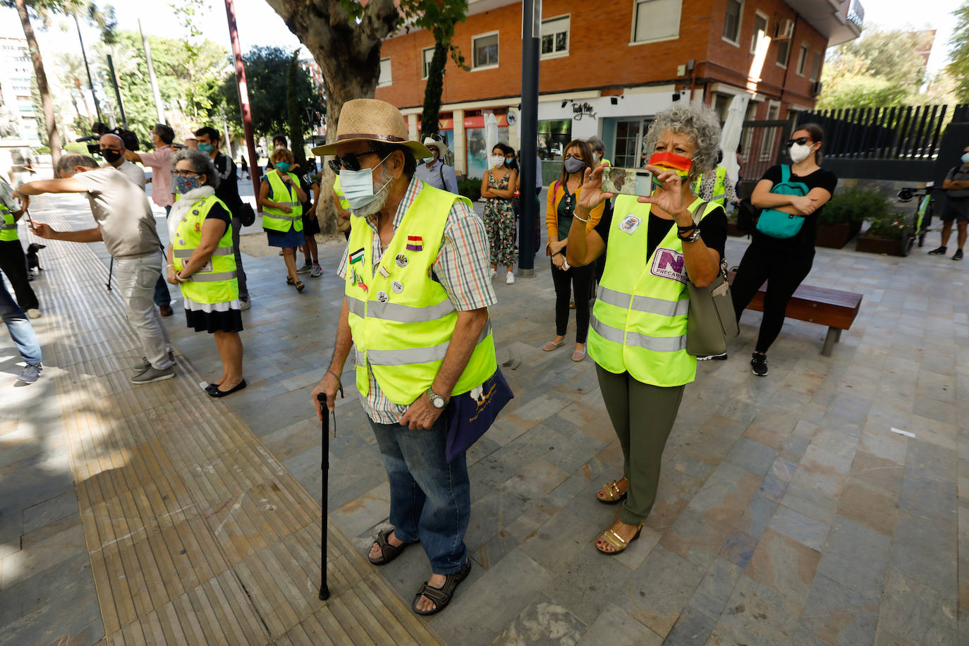 Fotos: La Marea de Residencias de la Región pide «proteger a los ancianos abandonados y justicia para los muertos»