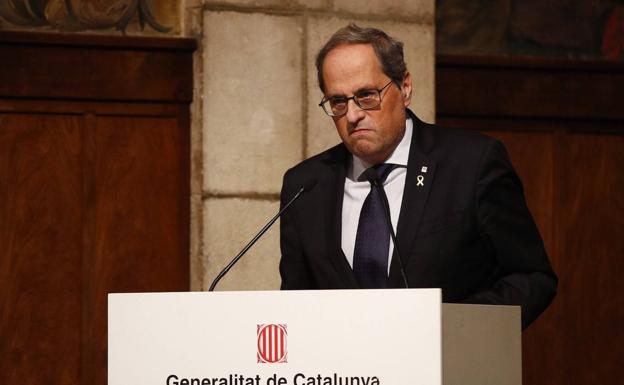 El Supremo confirma la inhabilitación de Torra por unanimidad