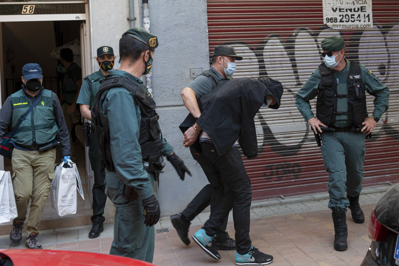 Fotos: Redada contra el crimen organizado en Murcia