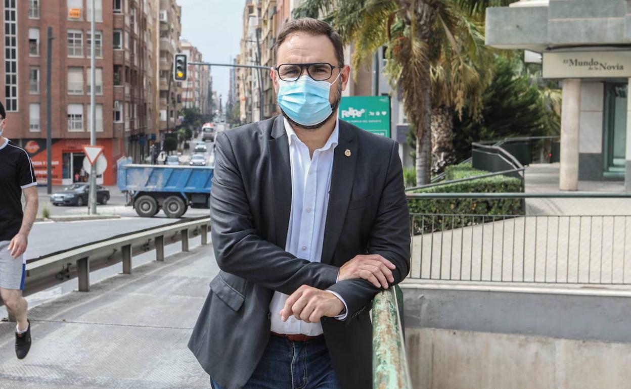 El alcalde de Lorca, Diego José Mateos, en una imagen de archivo.