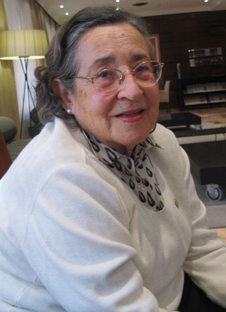 Imagen - Ana María Muñoz Amilibia, madre de los arqueólogos murcianos.