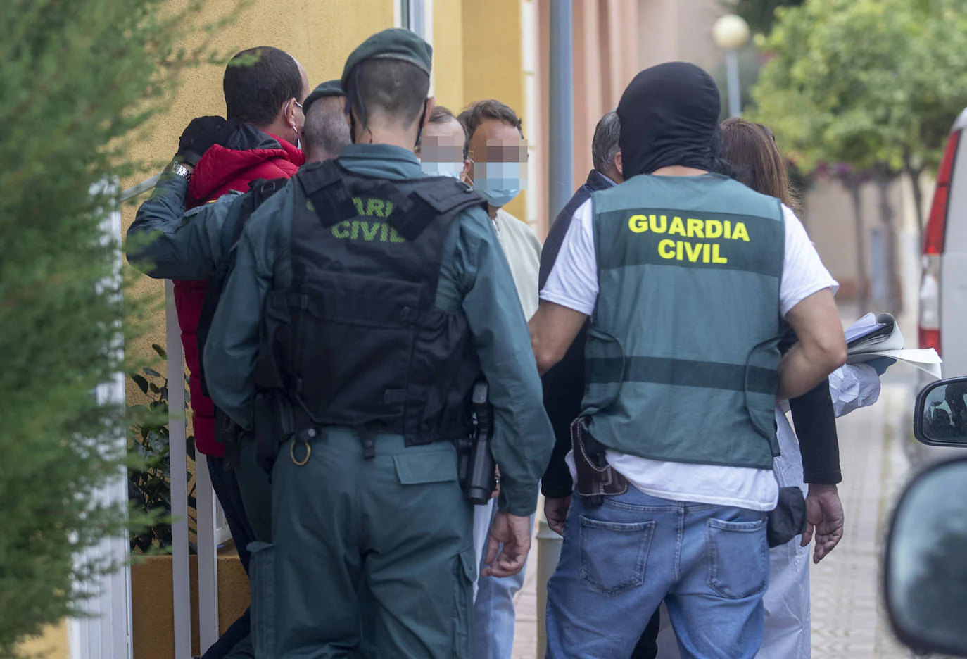Fotos: Redada contra el tráfico de drogas en el Puerto de Mazarrón
