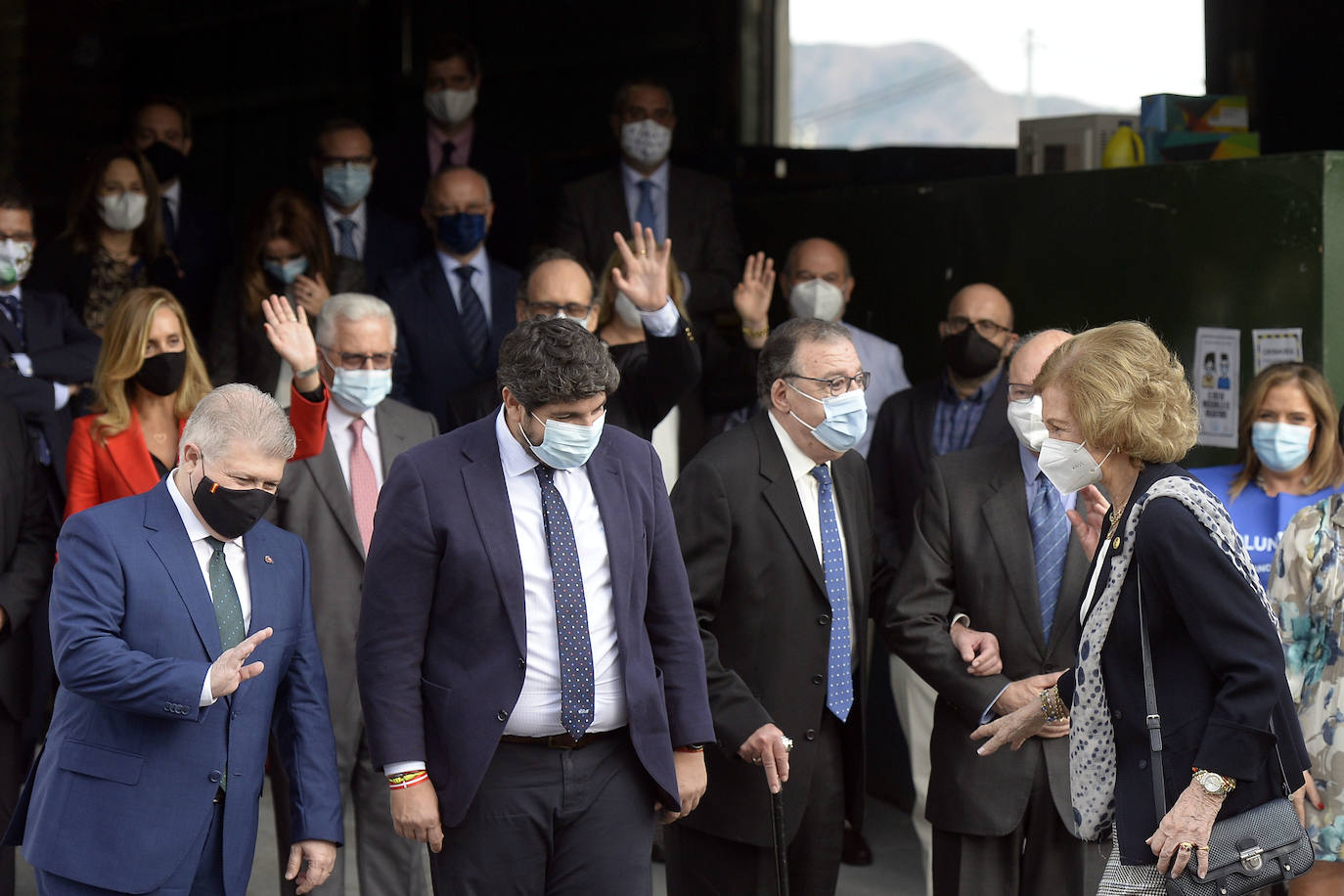 Fotos: La Reina Sofía visita el Banco de Alimentos del Sureste