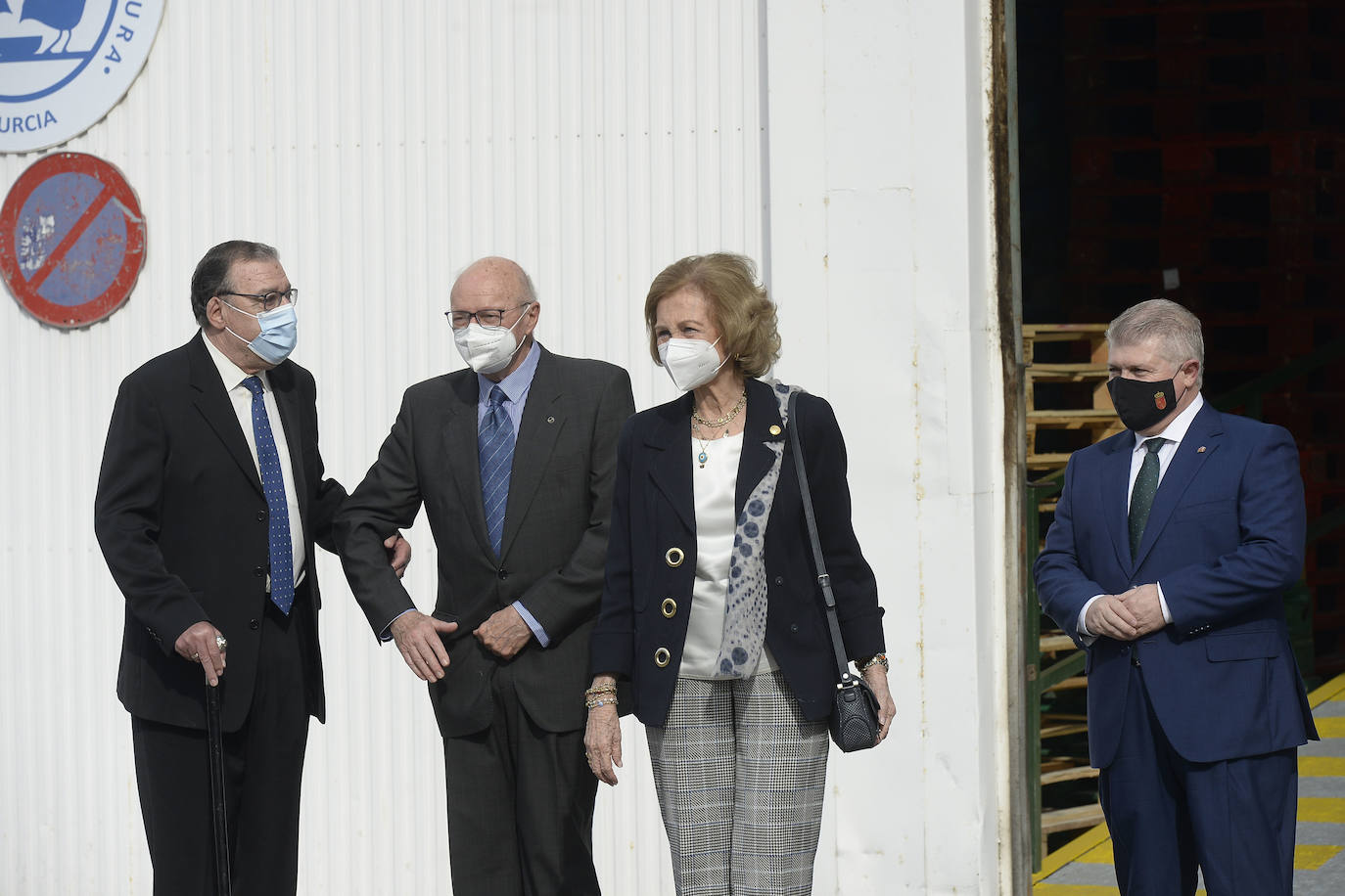 Fotos: La Reina Sofía visita el Banco de Alimentos del Sureste