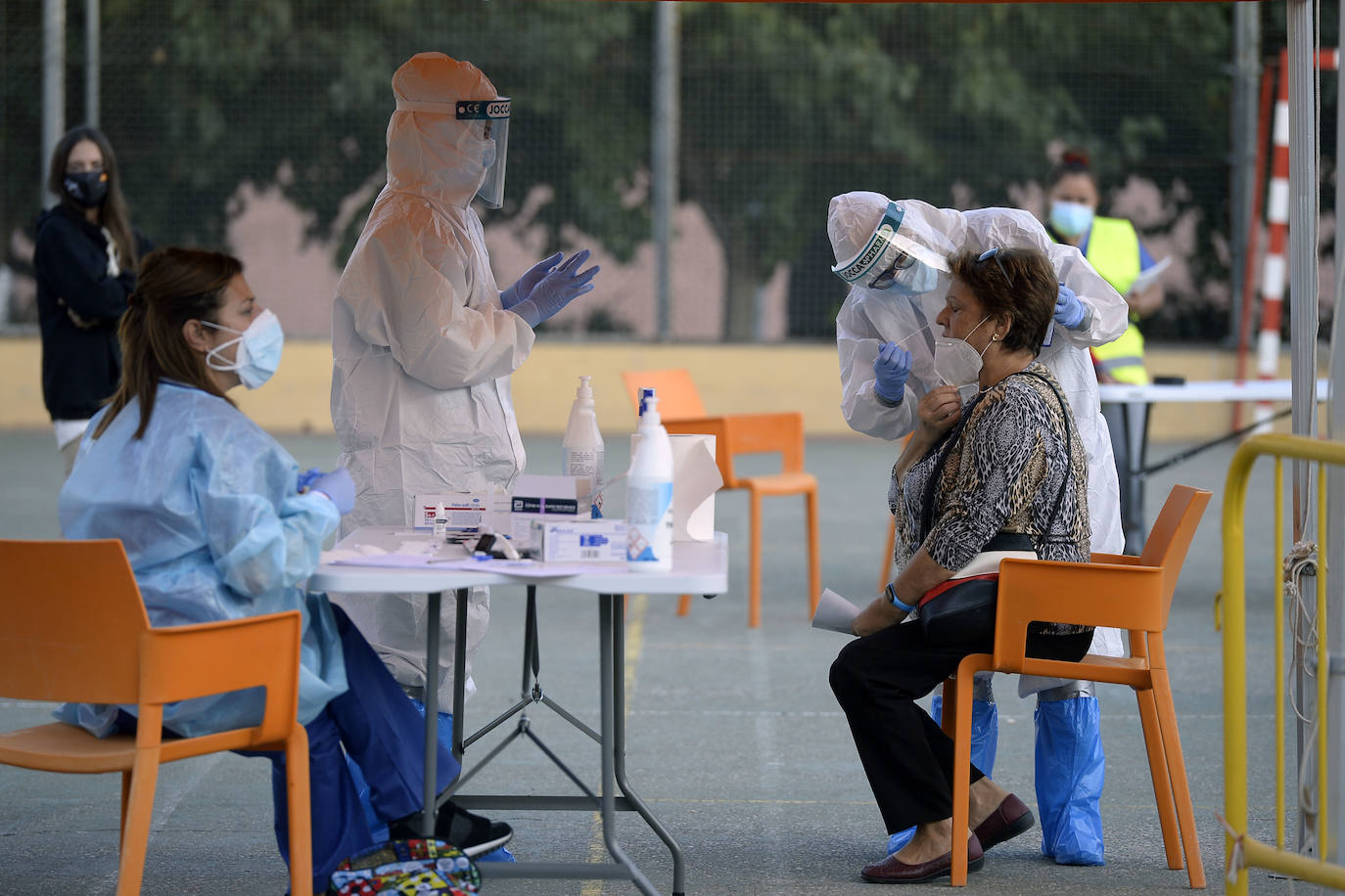 Fotos: A la caza del virus en Totana
