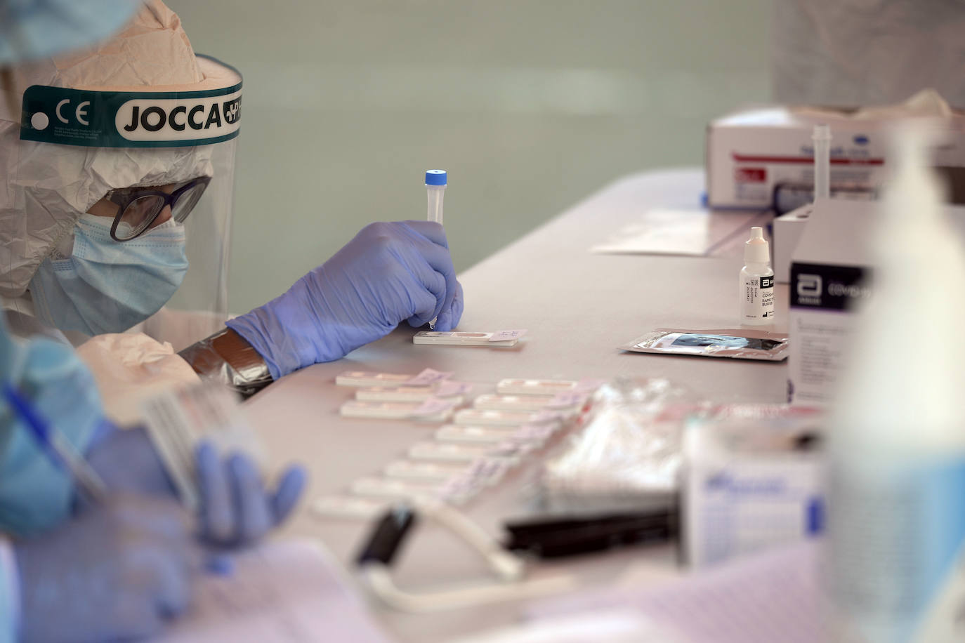 Fotos: A la caza del virus en Totana