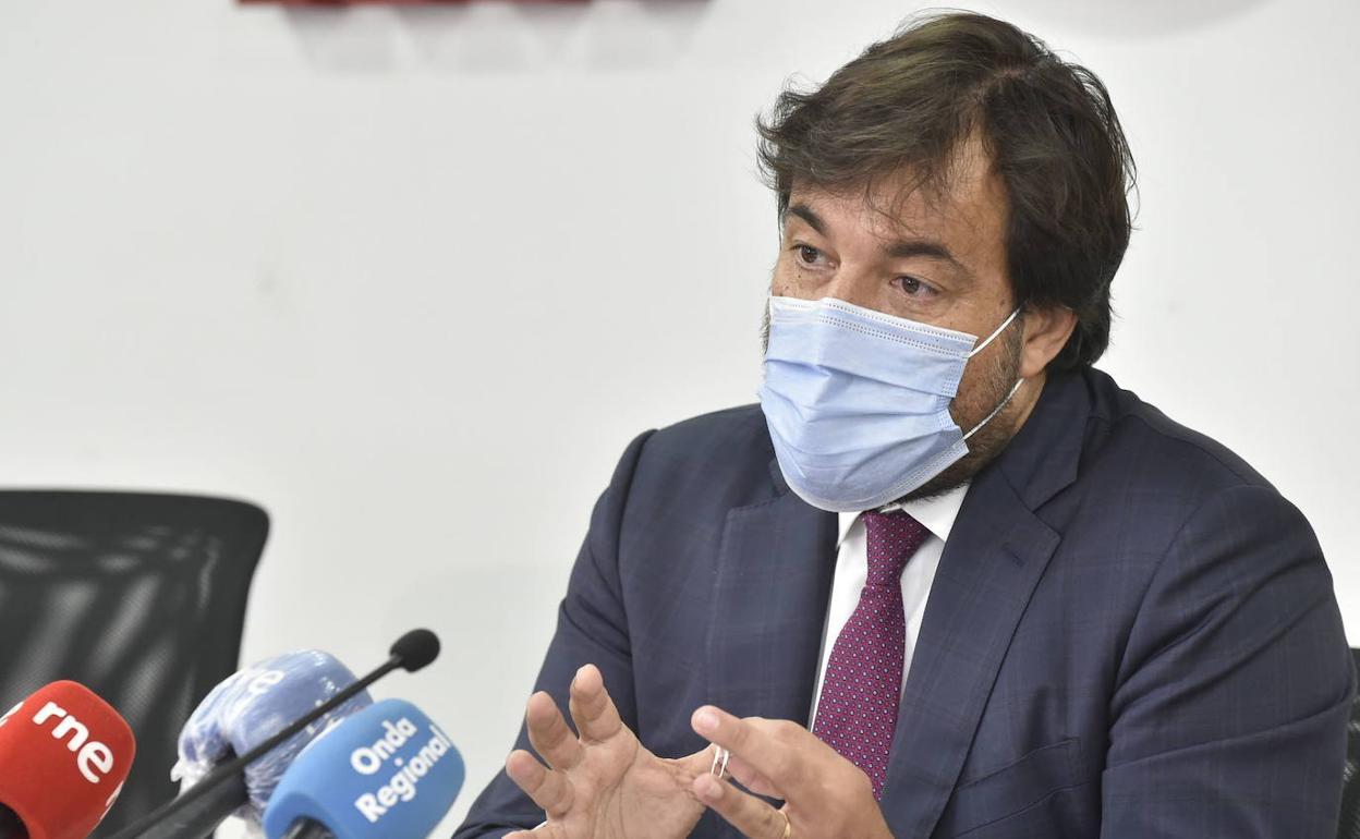 El consejero de Empleo, Investigación y Universidades, Miguel Motas, en una imagen de archivo.