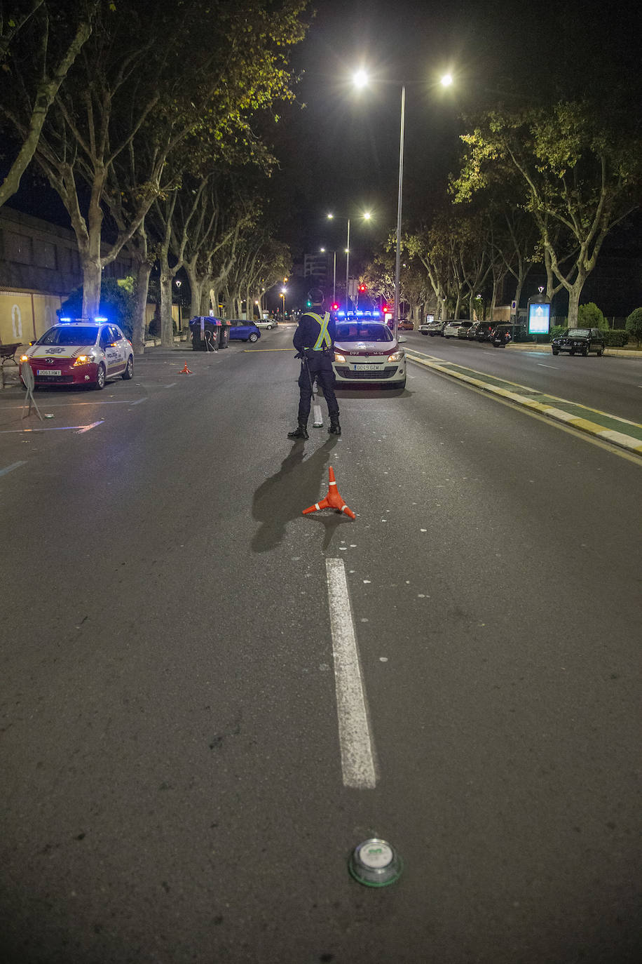 Fotos: La hora extra del toque de queda en Cartagena