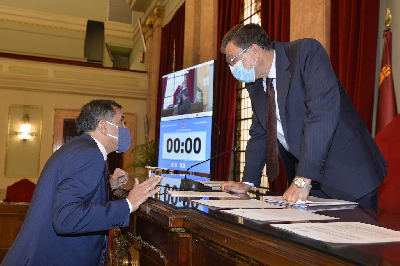 Fotos: Pleno Ayuntamiento de Murcia del 29 de octubre de 2020