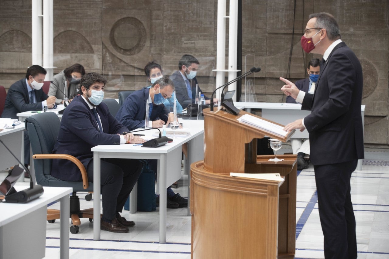 Fotos: Pleno de la Asamblea Regional del 30 de octubre de 2020