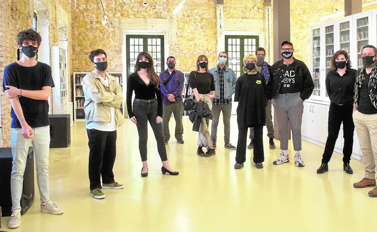 Artistas y creadores sonoros que actuarán en la Fonoteca de Murcia en las mesas de noviembre y diciembre.