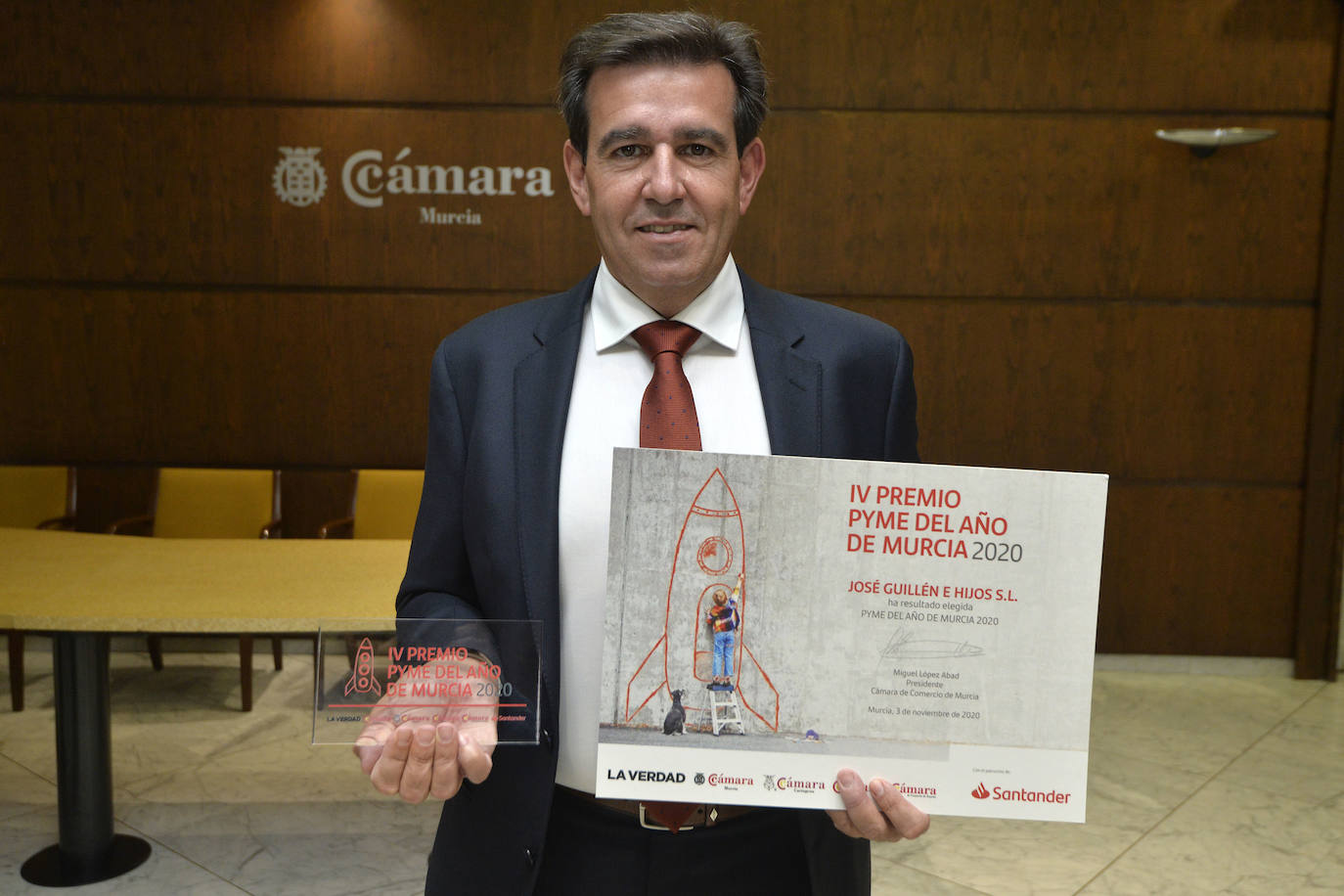 Fotos: Entrega del IV Premio Pyme del Año de Murcia de la Cámara de Comercio