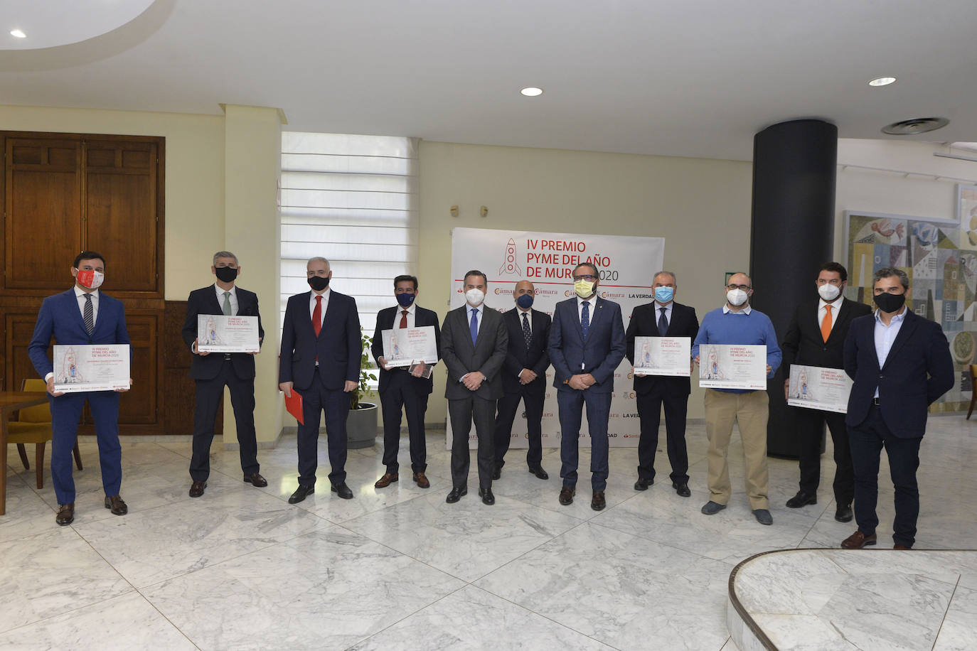 Fotos: Entrega del IV Premio Pyme del Año de Murcia de la Cámara de Comercio