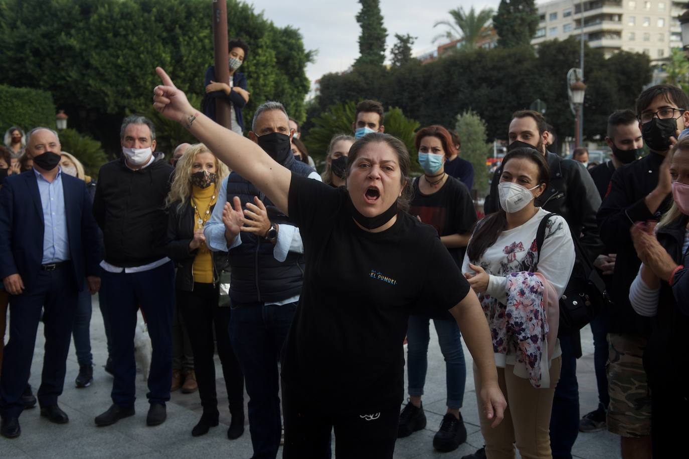 Fotos: Los hosteleros protestan en Murcia