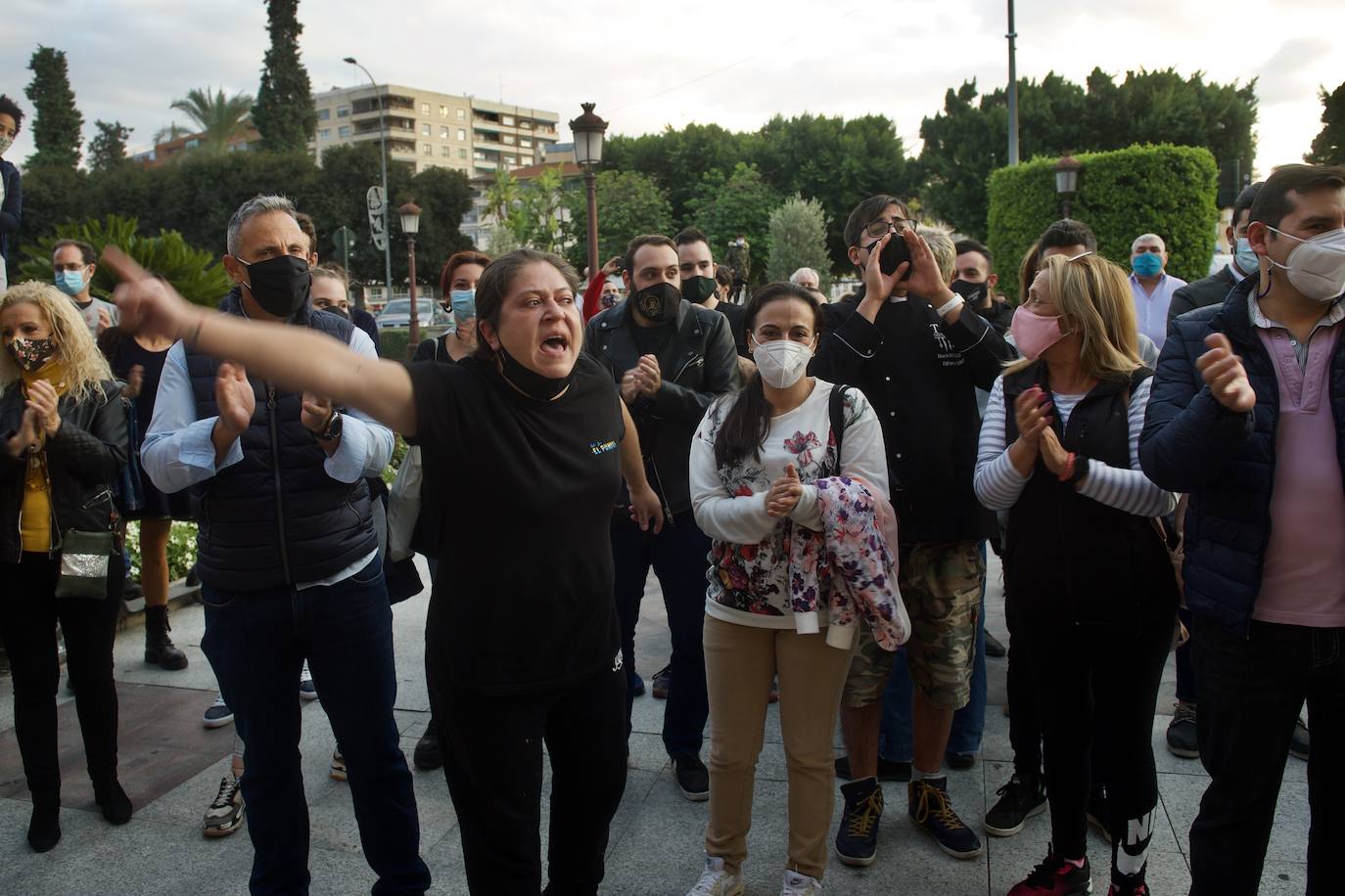 Fotos: Los hosteleros protestan en Murcia