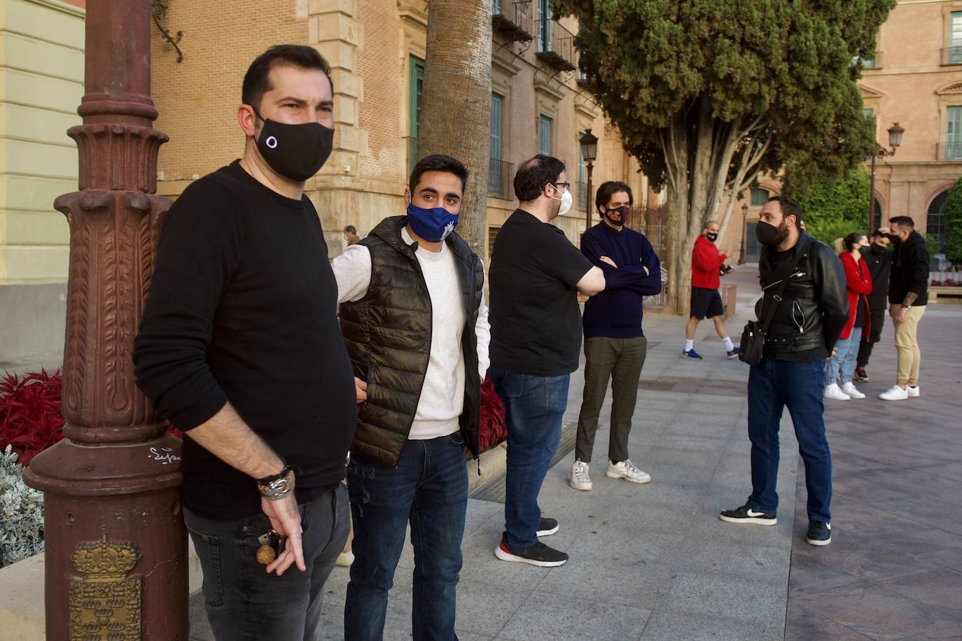 Fotos: Los hosteleros protestan en Murcia