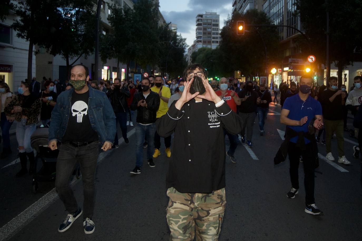 Fotos: Los hosteleros protestan en Murcia