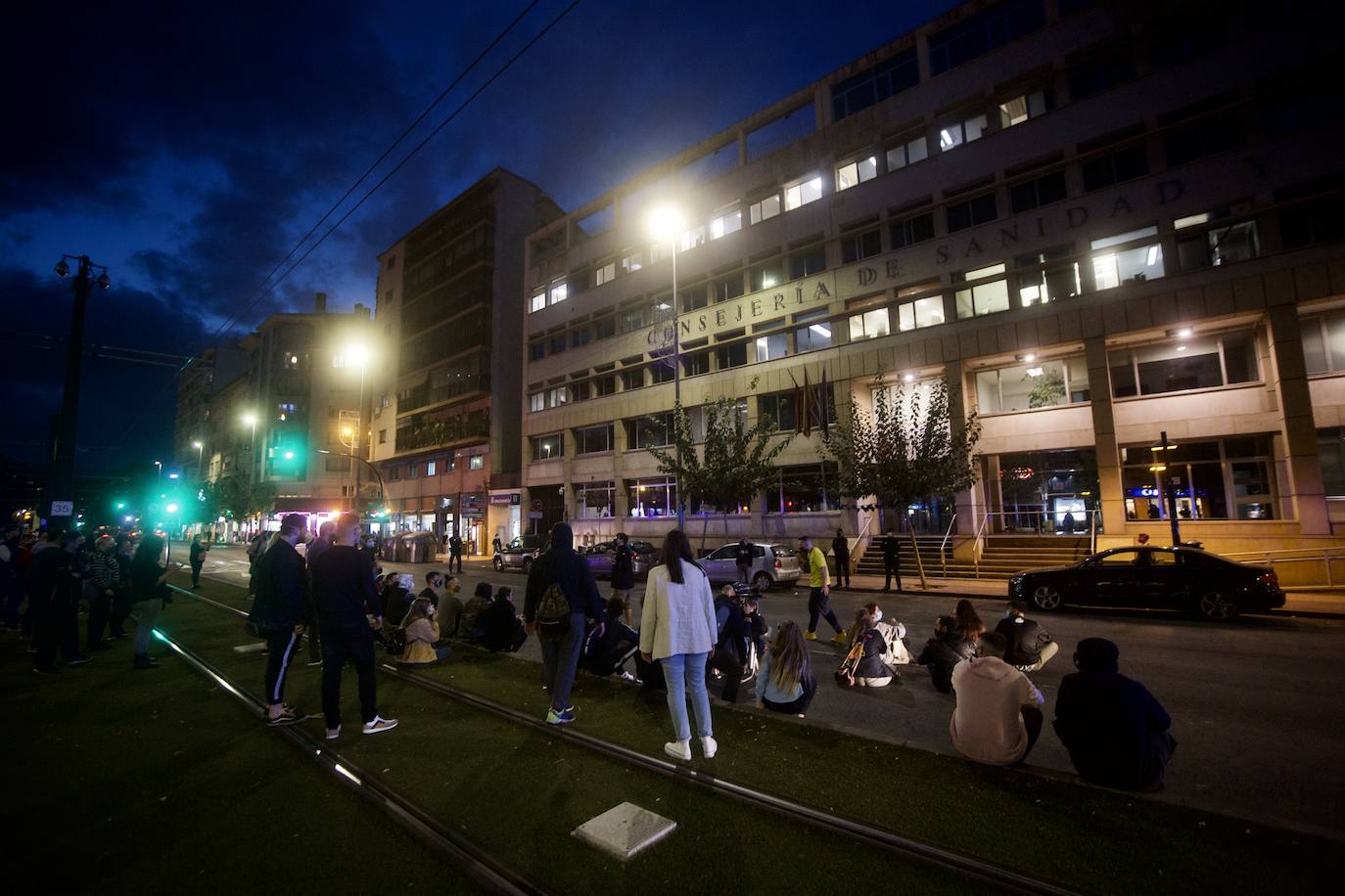 Fotos: Los hosteleros protestan en Murcia