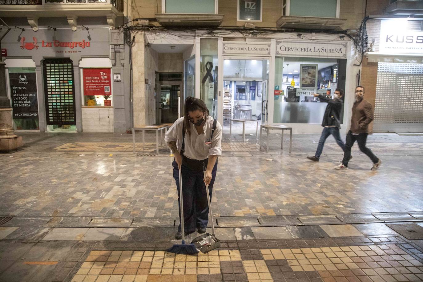 Fotos: Último día de bares abiertos en Cartagena