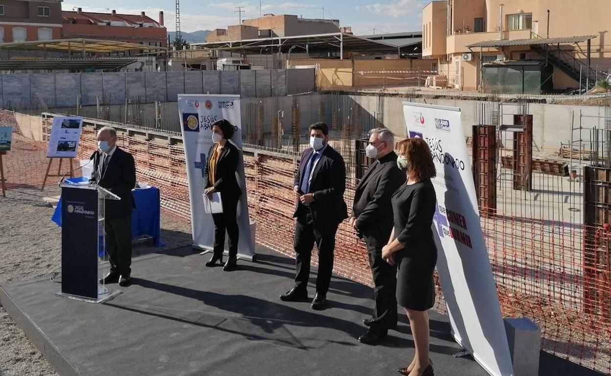 Presentación del nuevo edificio que va a construir la Fundación Jesús Abandonado. 
