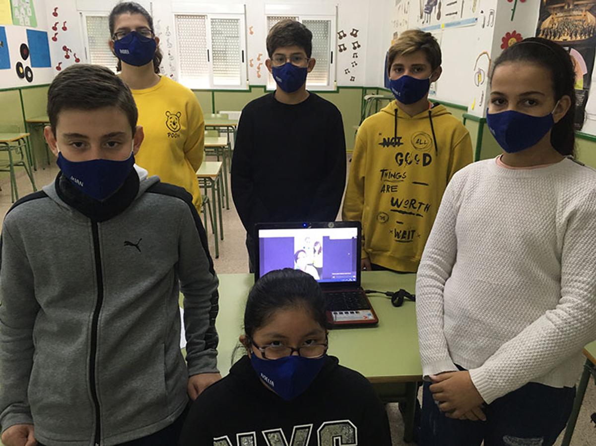 El equipo SPUTNIK, del colegio Cruz de Piedra de Jumilla