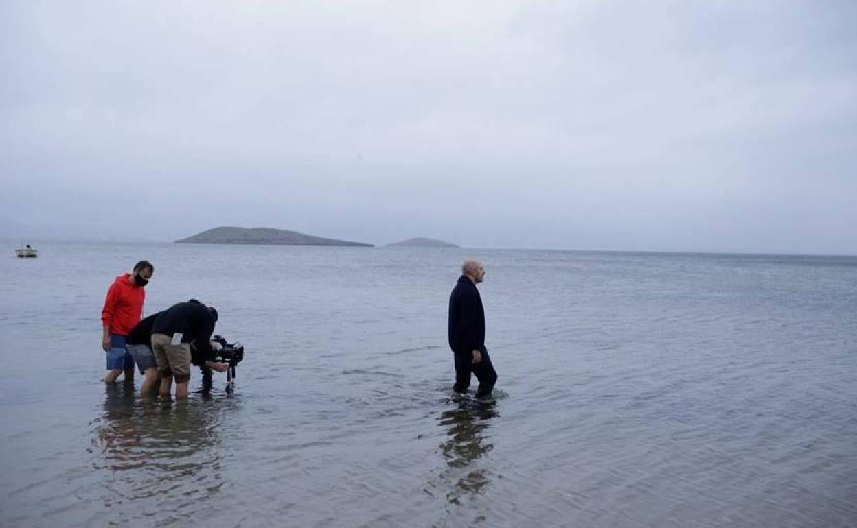 Rodaje de 'Porvenir'.