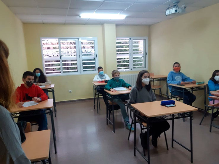 Alumnos de IES La Flota de Murcia