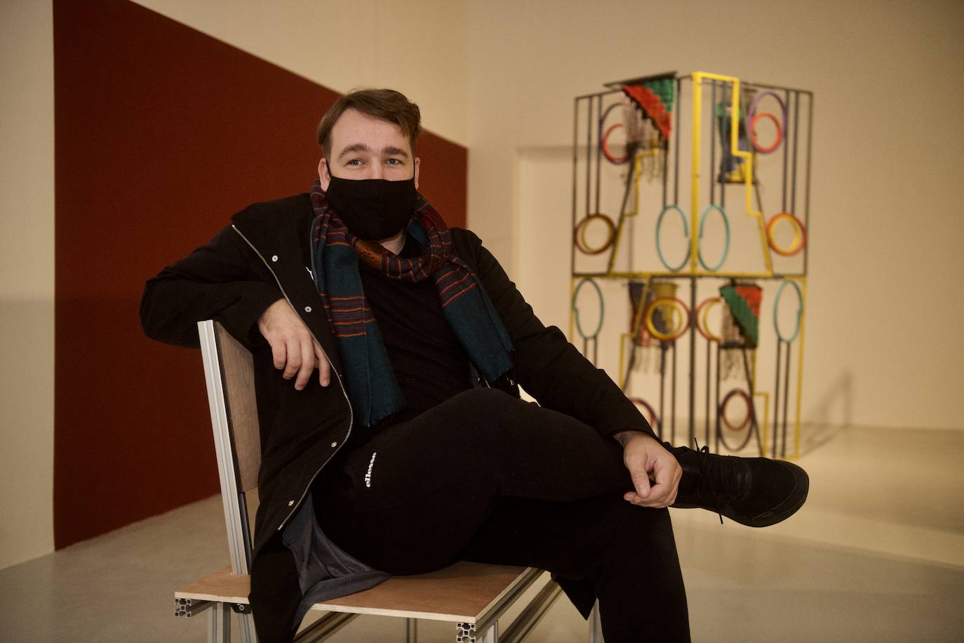 Fotos: Lorenzo Sandoval lleva al Párraga su proceso creativo con ‘Shadow Writing’