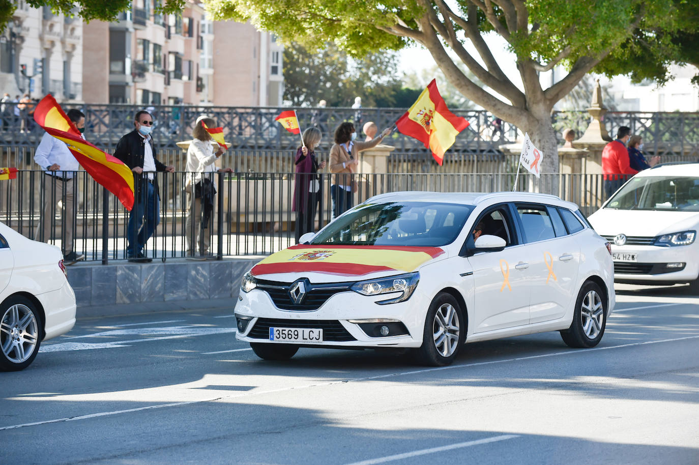 Fotos: La &#039;marea naranja&#039; recorre el centro de Murcia contra la &#039;ley Celaá&#039;